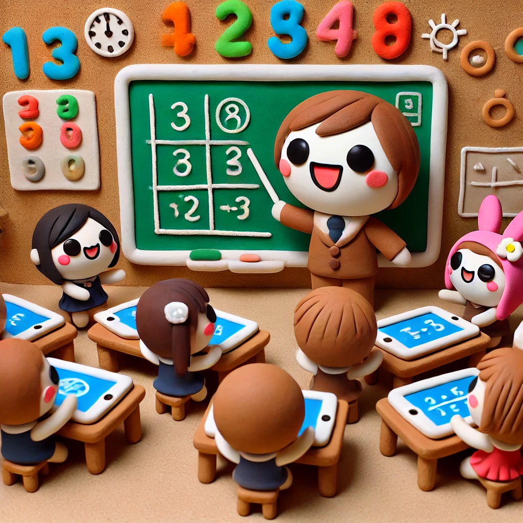 視覚的学習とそろばんの相性